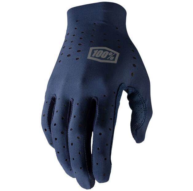 Cycling Gloves 100% Sling Long (blue)