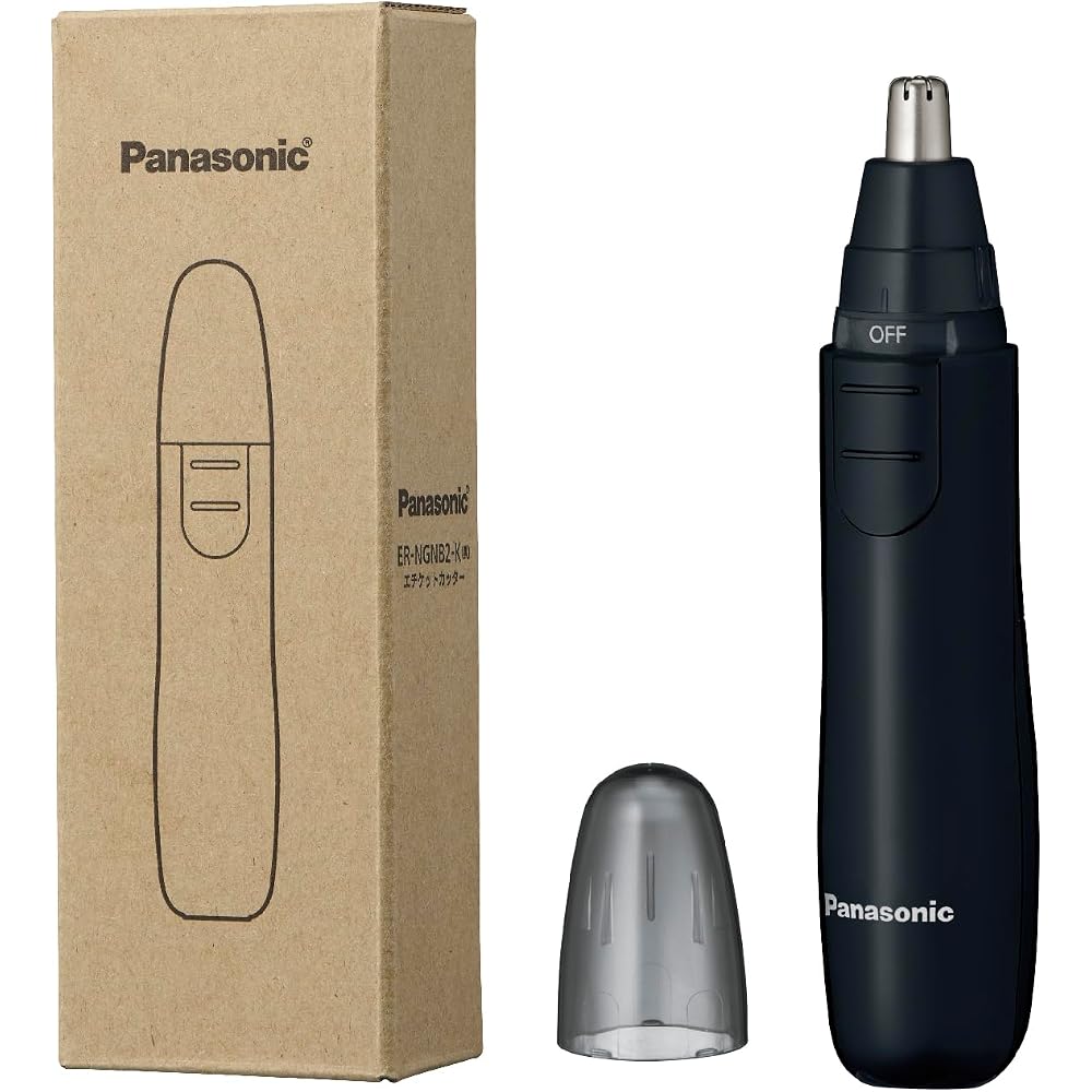 [Battery Operated] Panasonic Battery Operated Nose Hair Cutter Etiquette Cutter Men s Eyebrows Be...