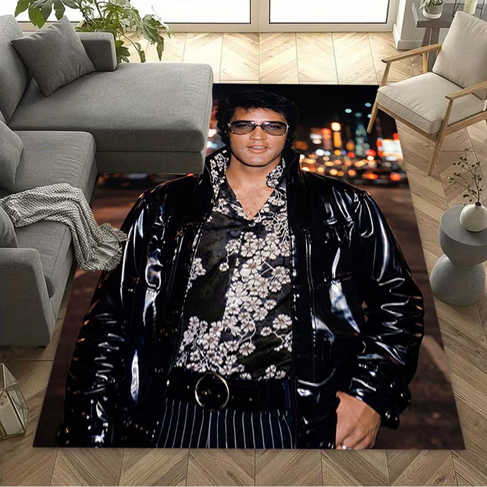 Elvis Presley's Legacy Floor Mat Suitable for Kitchen Game Room Decorate room Study room Antislip Carpet Decorate Offices