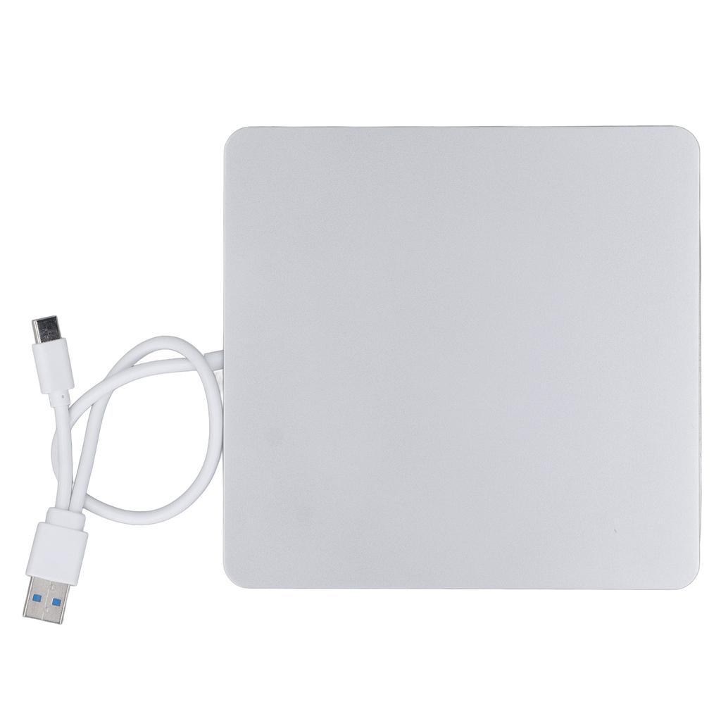 Externes DVD-Laufwerk USB 3.0 Typ C CD-Brenner Slim Tragbares CD-DVD Optisches Laufwerk Rewriter Player für Laptop Desktop-PC