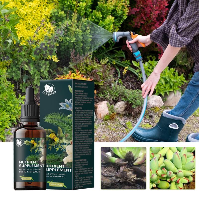 Liquid Concentrated Fertilizer Household Plant Nutritional Supplements Flower Potted Green Leaf Plant Nutrient Solution 30Ml one size