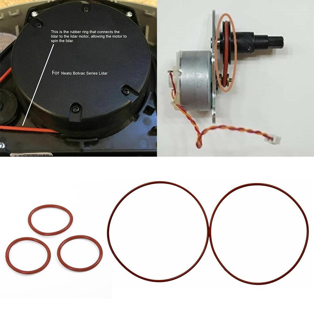 For Neato Lidar O Ring Rubber Belt For 65 70 75e 75 80 85 D75 D80 D85 New