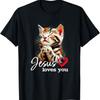 Jesus Left The 99 To Find Me & He Would Do It For You (Back) T-Shirt