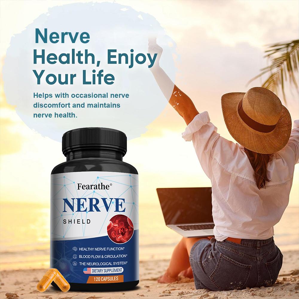 Neuroprotective capsules containing sulfur octanoic acid turmeric vitamin B120 capsules vegetarian capsules