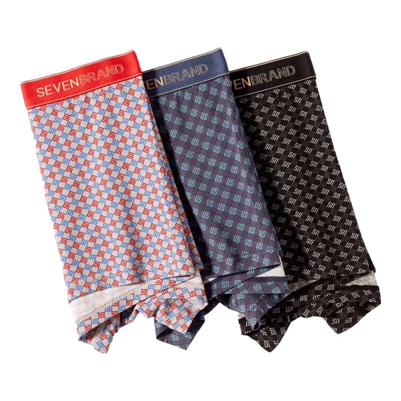 Seven Brand Men's Modal Antibacterial Boxer Briefs