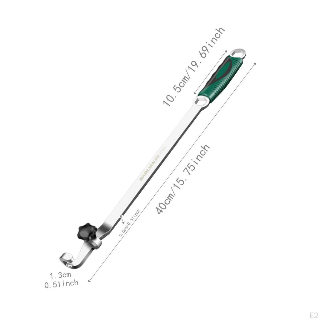 Long Wrench Extension Tool Adaptor for Difficult Access Areas