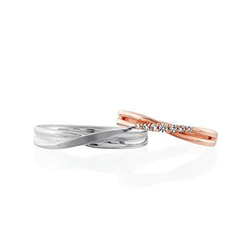 Canal4℃ Silver Pairing Rings (Women's) Size 9 151644441003