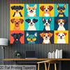 2D Warm Tone Fluffy Cats Backdrop Cloth for Photo Shoot & Events
