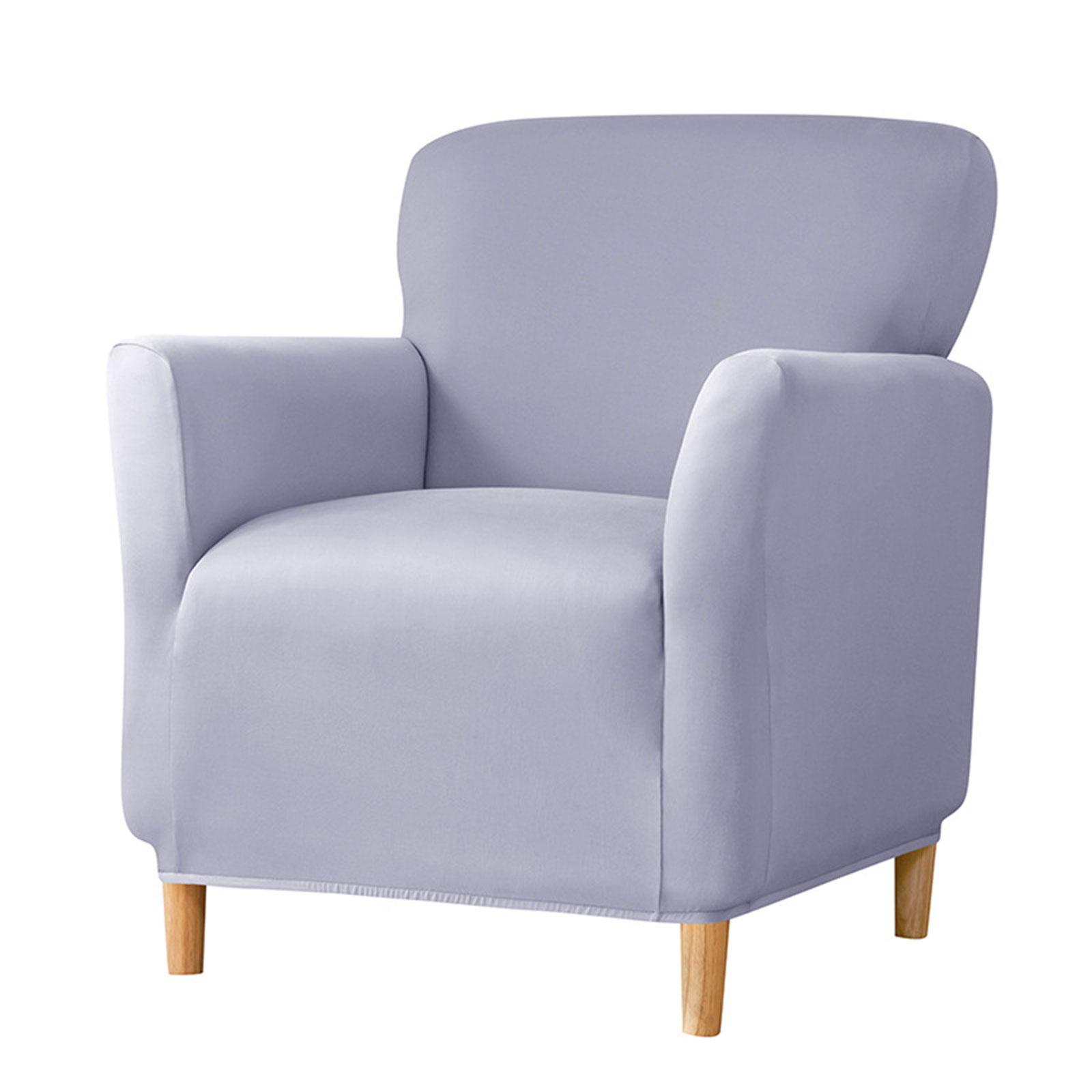 

Роскошный чехол на одноместный диван из ткани «молочный шелк», легко устанавливается, чехол для дивана для гостиной или спальни 5