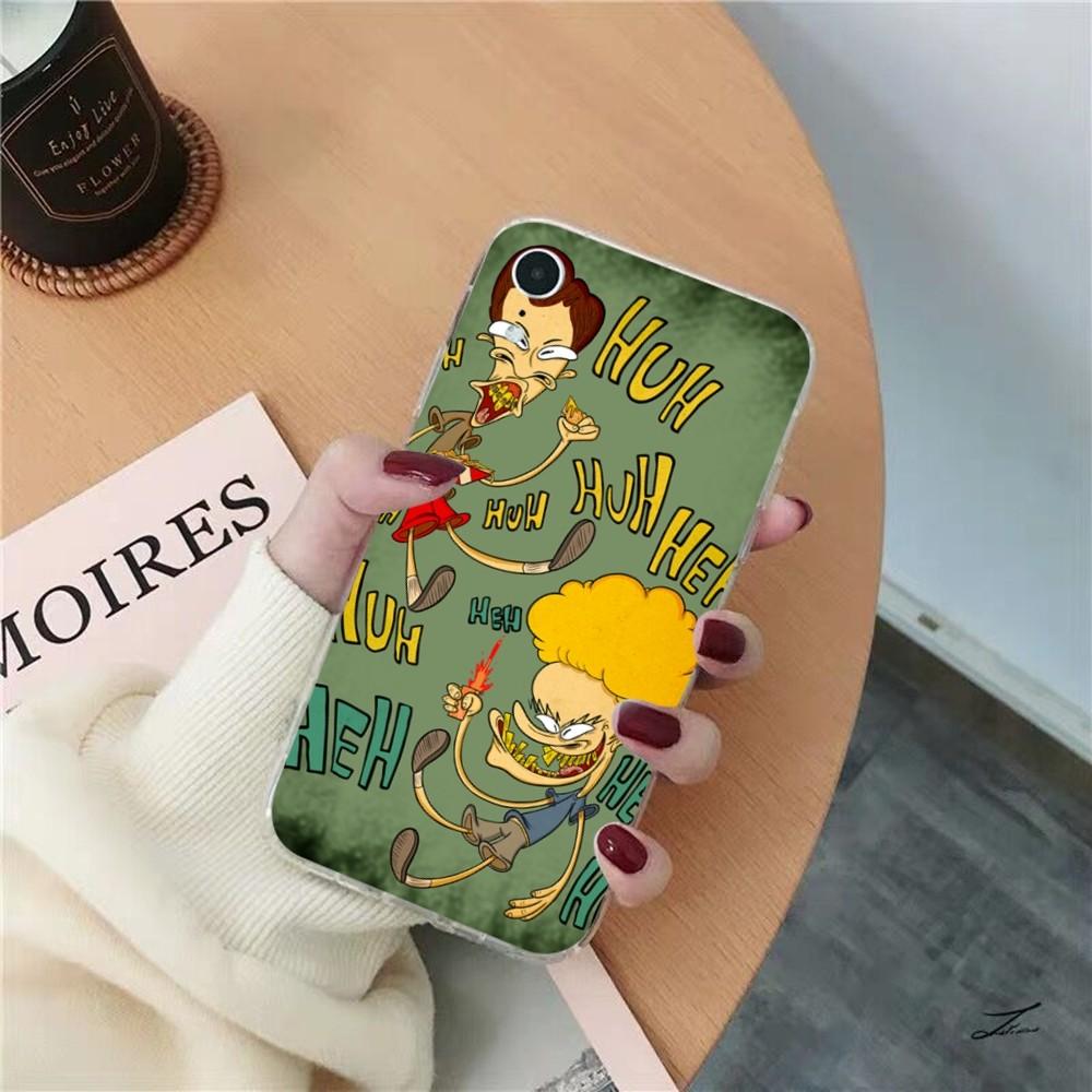 Beavis And Butthead Phone Case for iPhone 8 7 6 6S Plus X SE 2020 XR XS 14 11 12 13 Mini Pro Max Mobile Case