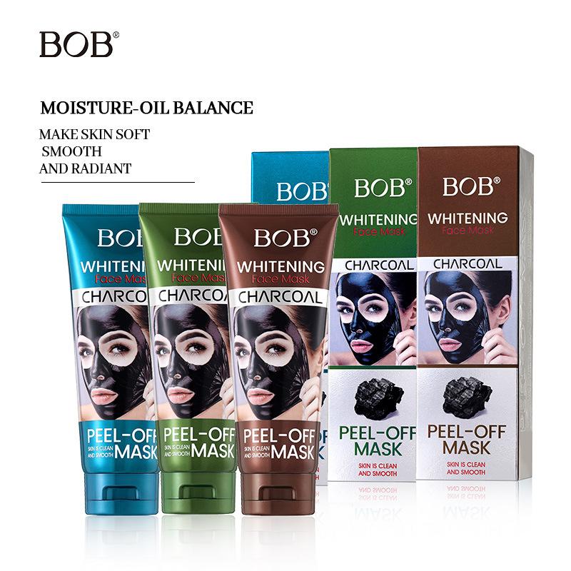 BOB Charcoal Tear Mask Blackhead Removal Strong Deep Cleansing Pores Apply Mask Mud Mask Female