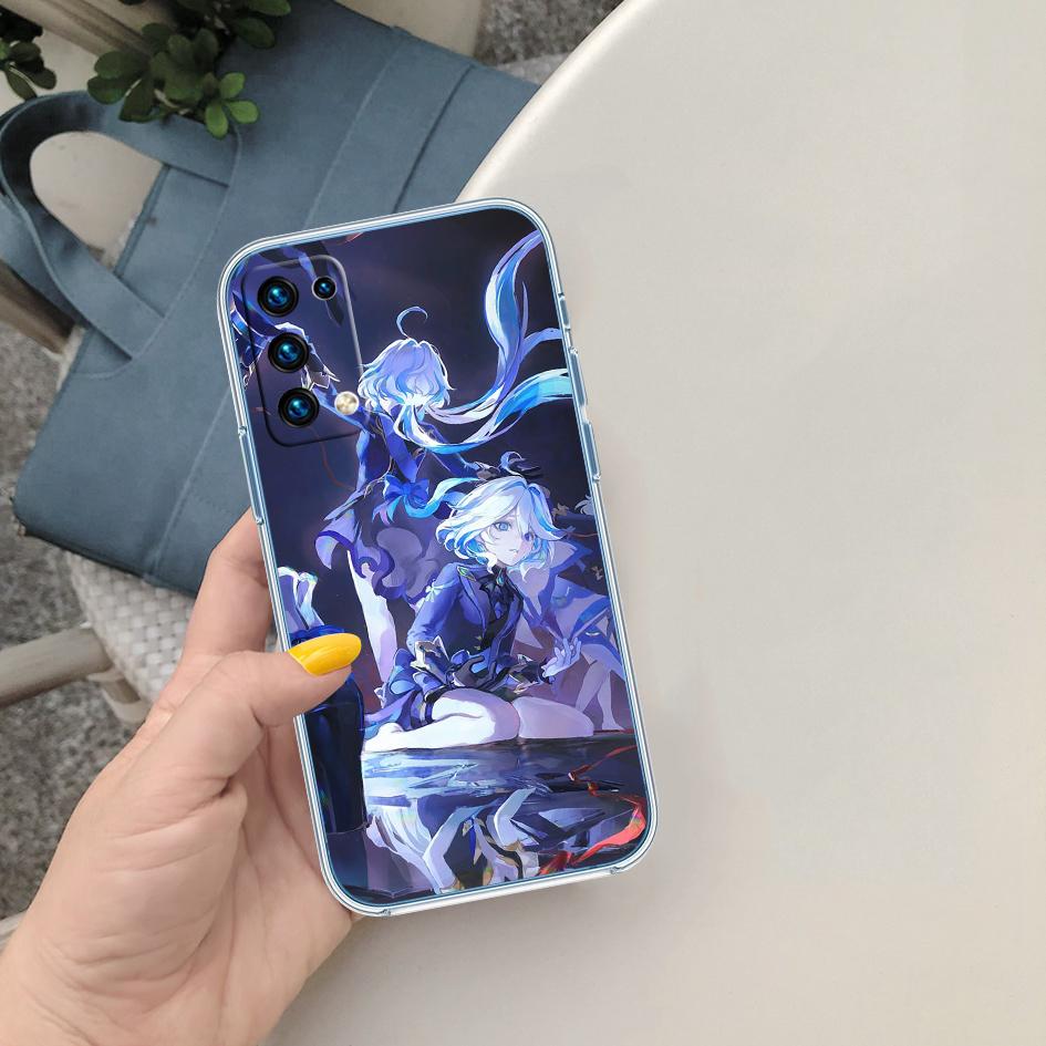 HK36 Genshin Impact Phone Case for Motorola Moto Edge 20 30 40 50 S30 Fusion Ultra Pro Neo Lite + G200 G23