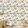Savannah Animals Wallpaper for Living Room and Bedroom 50x1000