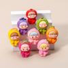 Creative Kawaii Fruit Dolls Decorations Cartoon Cute Resin Small Ornaments Diy Jewelry Accessories Kids Birthday Gift Collection
