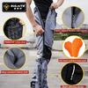 Sulaite Winter Waterproof Motorcycle Pants Quick Release Biker Overpants Windproof Warm Moto Trousers CE Protector