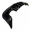Difuzor Negru Lucios Stil MP pentru Bara Spate Mașină BMW E82 Coupe E88 Convertibilă 120i 125i 135i M Sport 2007-2013 Tuning Bodykits