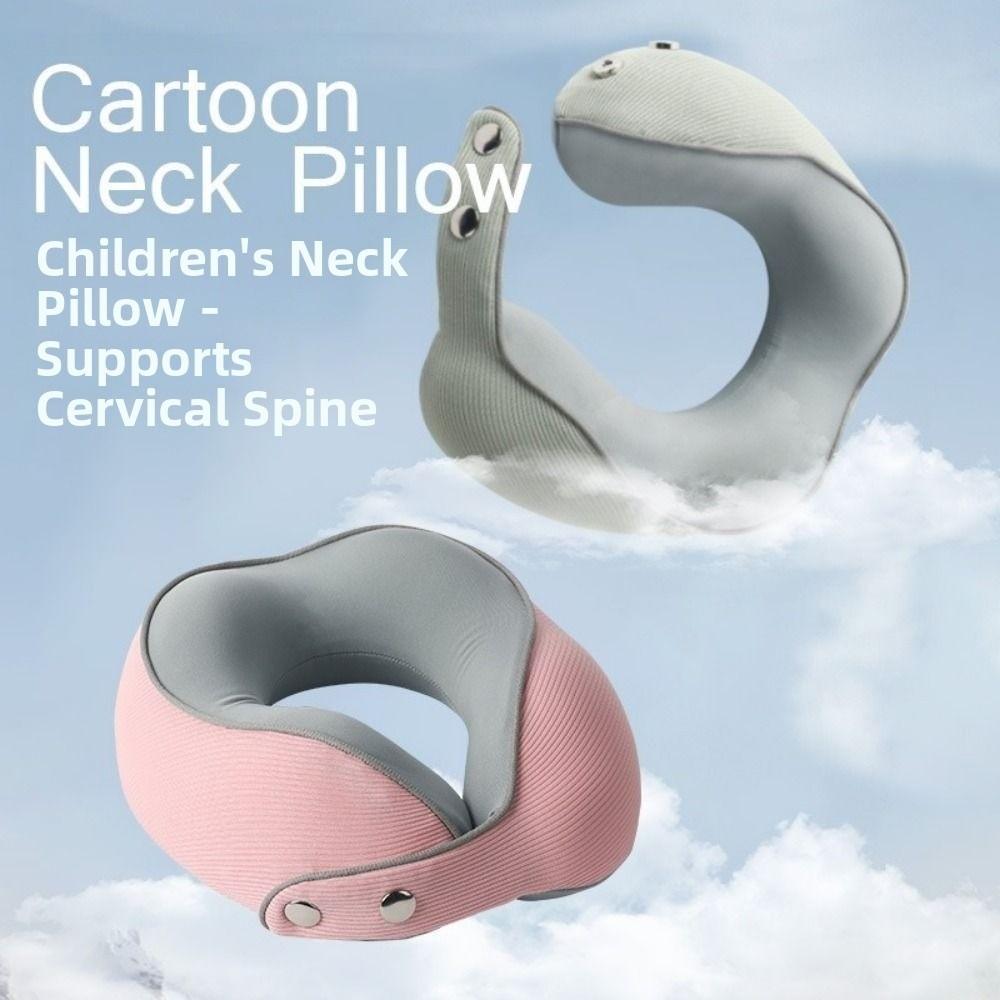 Portable Neck Pillow Multi-functional U-shaped Design Travel Pillow Comfort Support Soft Material U Shape Pillow