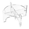 Acrylic Beverage Kettle Support Bracket Transparent Foods Organizer Stand  Kitchen