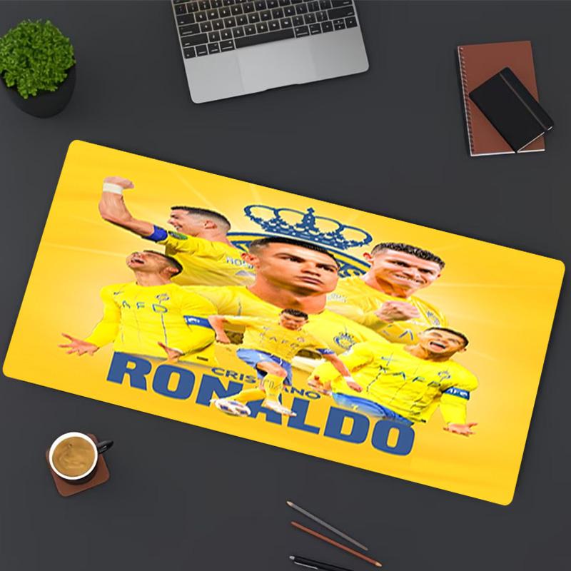 football star Print Mouse Pad, for Keyboard Pad Laptop PC Mat for Office Home Use, Desk Decor, Perfect Birthday Gift for Gamers
