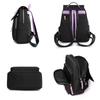 Women's Multi-pocket Backpack Simple Feminine Backpack Large Capacity Ladies Travel Backpack Oxford Quality
