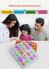 Silicone Educational Puzzle Toy for Kids - Number & Shape Learning
