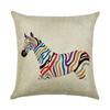 Digital Printing Animal Linen Pillowcase Bedroom Sofa Chair Decorative Cushion Cover