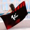 Moto GP Motorrad Retro Mikrofaser Decke Schnelltrocknend Strandtücher Übergröße Druck Super Saugfähig Pool Handtuch Decke