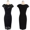 2024 Women's European & American Lace Bodycon Pencil Dress
