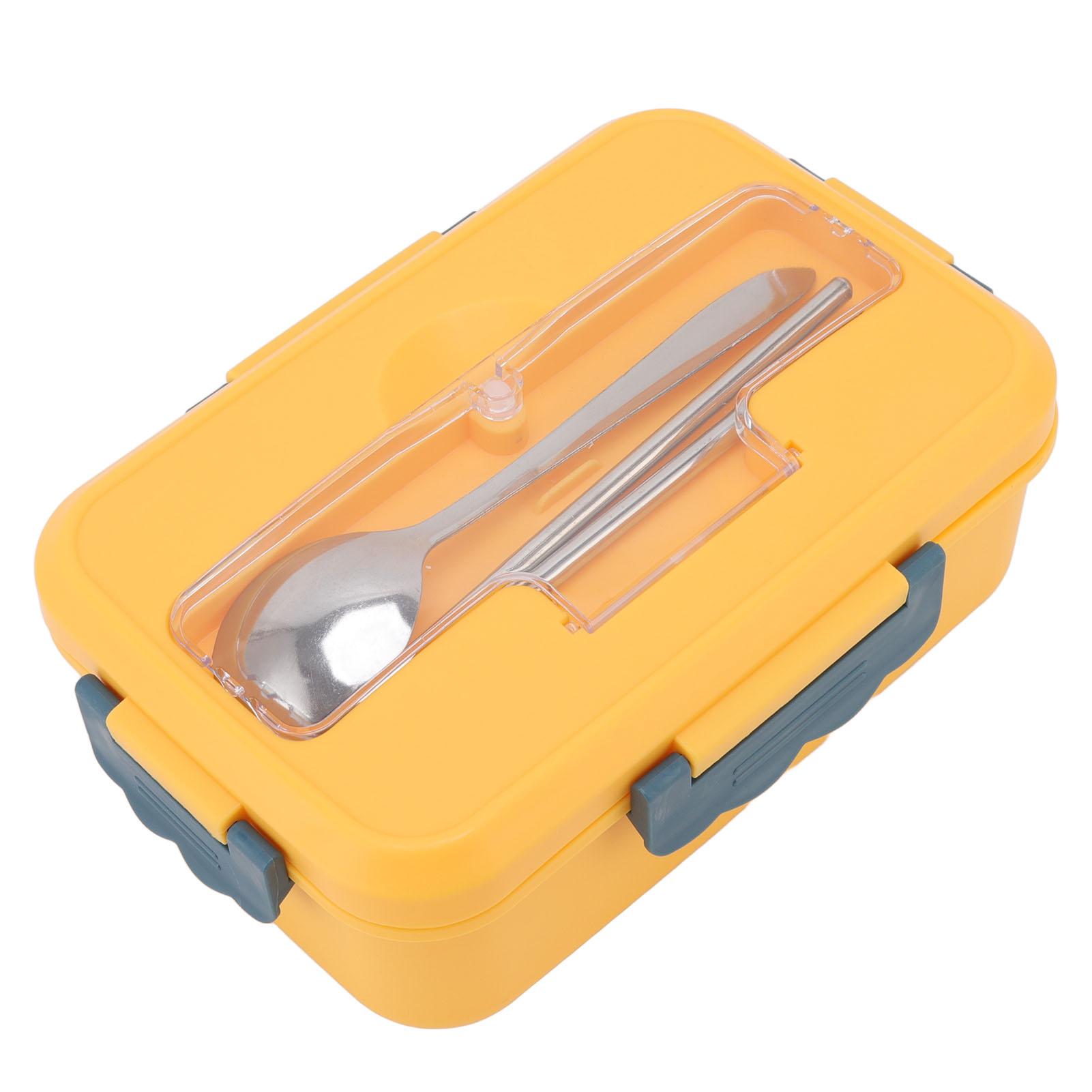 

Термобокс Bento з ложкою та паличками для обіду для дорослих дітей