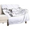 New DC-3 Throw Blanket Christmas Decoration Decorative Throw Decorative Soft Plush Plaid Flannel Decorative Beds Blankets