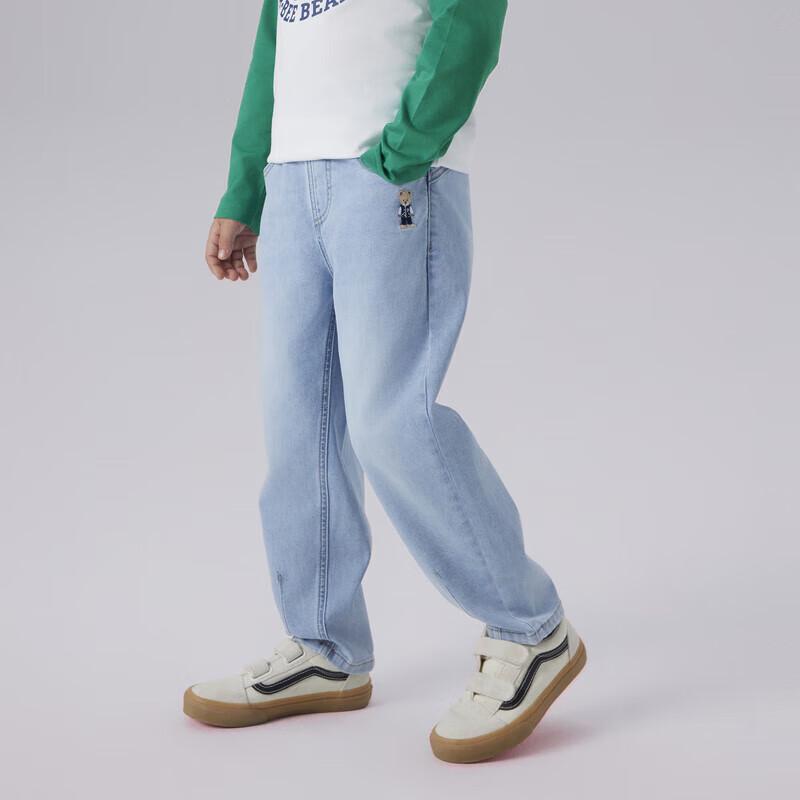 PawinPaw Boys  Cartoon Bear Casual Jeans 130