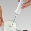 USB Electric Milk Frother 3 Whisk USB Charger Bubble Maker Coffee Foamer with 3 Modes Handheld Egg Beater Mixer Drink Blender