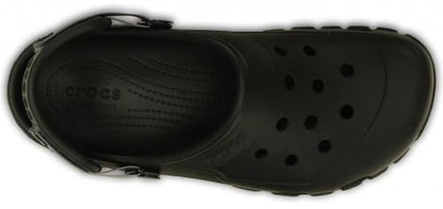 CROCS Off-Road Sport Clog Sandals, Black/Graphite, Size 23cm