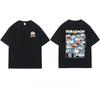 Unisex Doraemon Cute Baseball Sport Vintage Cool Graphic Oversized Streetwear Short Sleeve T-shirt