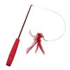Interactive Cat Teaser Wands 3-section Stick Teaser Durable Catcher Teaser Rod  Cat Accesorios