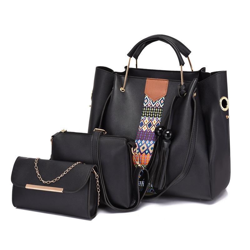 Multi-piece set trendy new messenger bag handbag shoulder bag women's bag fashion child and mother bag