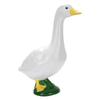 Large White Goose Resins Garden Decor, Goose Garden Statues, Large Size White Goose Sculpture Ornament for Outdoor Pool Yard Decor, Room