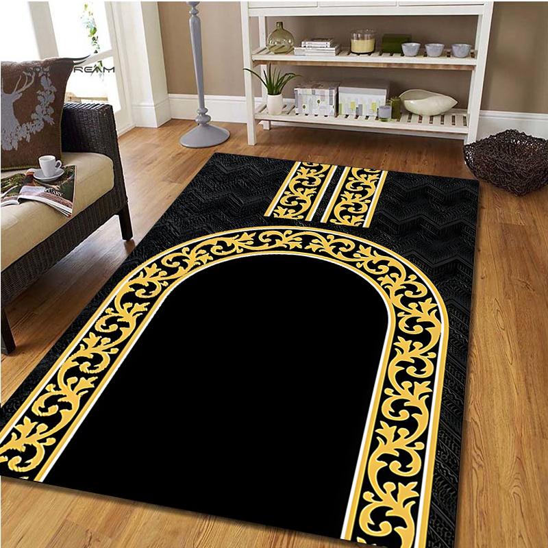 Muslim Prayer Non-slip Carpet Room Mat Square Kitchen Bathroom Floor Muslim Carpet Mat Bedroom living room IslamC Prayer Carpet