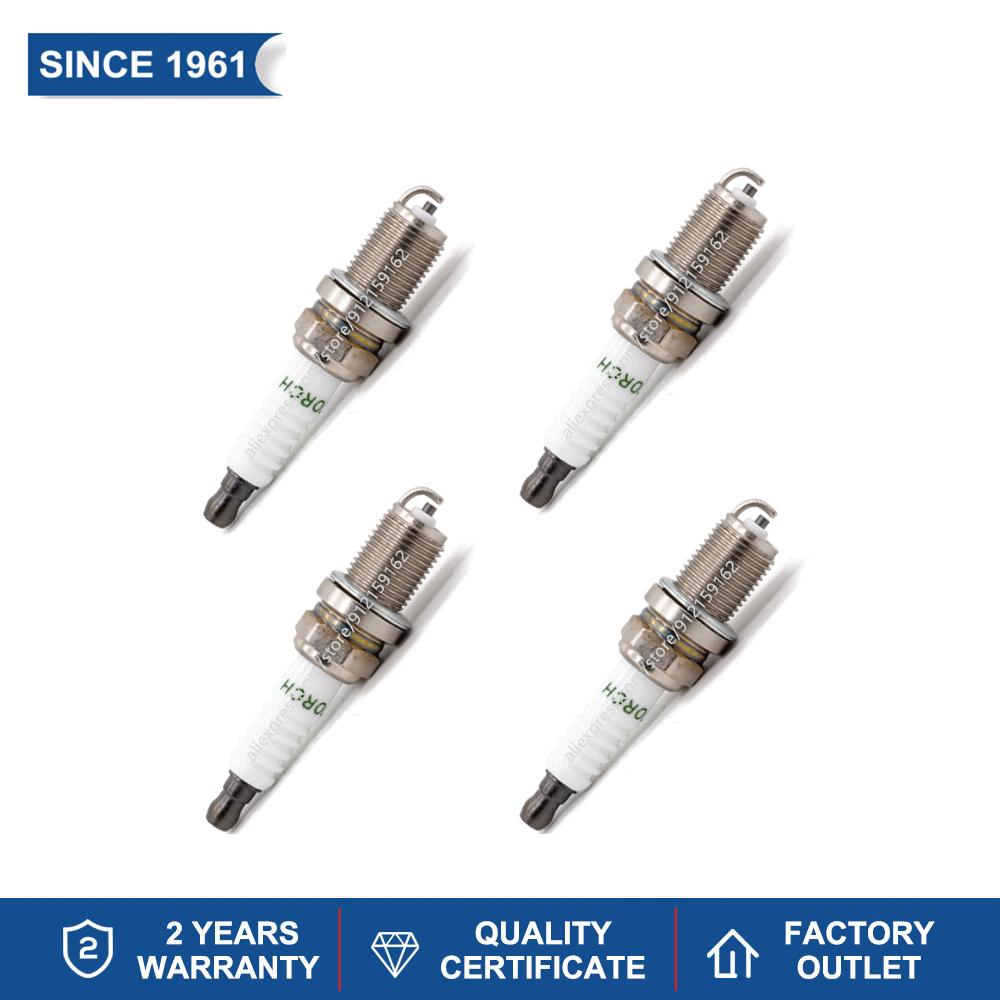 Свечи зажигания Torch 5K6RTC Запасные свечи для 2330/BCPR6ES Q20PR-U NISSAN 22401-12E16 22401-12E76 22401-19V66 4 pieces with box