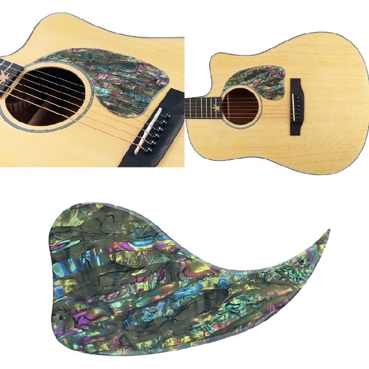 Self-Adhesive Scratch Plate PVC Folk Guitar Pickguard Acoustic Guitar Anti-Scratch Guard Plate Guitar Accessories
