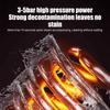 Pressurized Handheld Multi-surface Steam Cleaner with 3 Brushes and Extended Rod for Home Portable