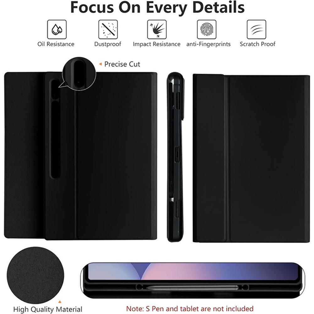 For Samsung Galaxy Tab S10 Ultra 14.6-inch Case SM-X920/X926B/X926N/X920N, Keyboard Case for Tab S9 Ultra SM-X910/X916B/X918U