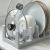 Draining Pot Lid Holder 6-Tier Spoon Holder Multi-Purpose Cutting Board Rack  Cabinet Storage