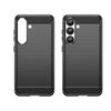 Etui Silikonowe Na Samsung Galaxy S25 Edge Carbon Case - Czarne