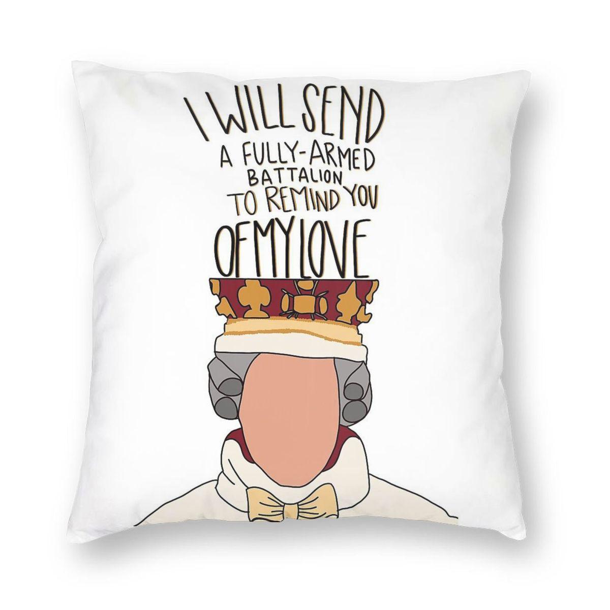 

King George Square Pillowcase Polyester Linen Velvet Printed Zip Decor Pillow Case Home Cushion Cover Wholesale 30x30cm