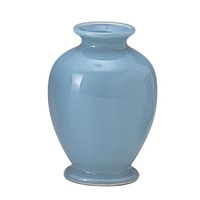 Celadon Top-Shaped Flower Vase [5 Inches]  Buddhist Altar Supplies, Home Memorial Supplies, Urn Attachment