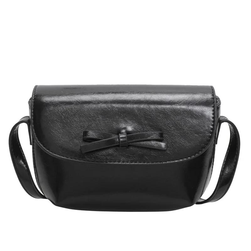 

Женские сумки через плечо из лакированной кожи с бантом, сумки через плечо, новые модные ретро-сумки через подмышки для женщин