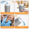 Portable Pet Paw Cleaning Cup Semi-Automatic Foot Washing Tool Gentle and Perfect for Outdoor Use