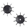 Quick and Easy Replacement Air Compressor Fan Blade White or Black Options