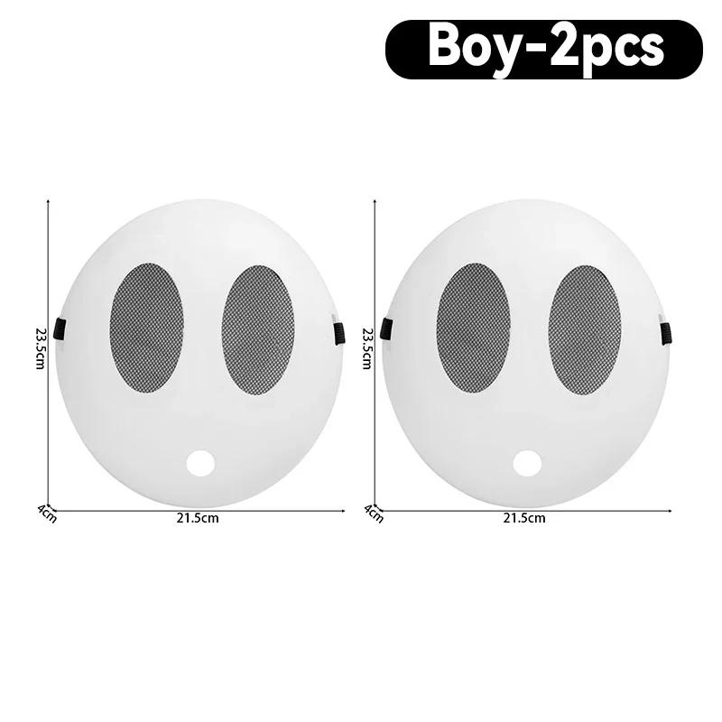 4/1 stücke Game Bros Shy Guy Maske Halloween Party Cosplay Kostüm Unisex Kinder Jungen Mädchen Erwachsene Volle Gesicht Masken Zubehör Requisiten